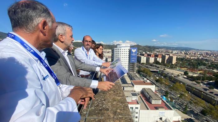 Jaume Collboni coneix els plans de futur del Nou Vall d’Hebron