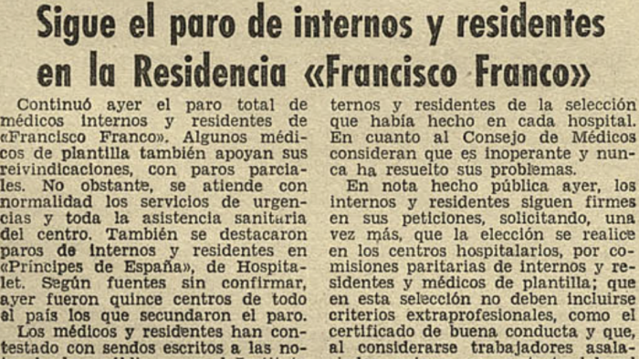 Vaga de metges i residents a l’Hospital Vall d’Hebron