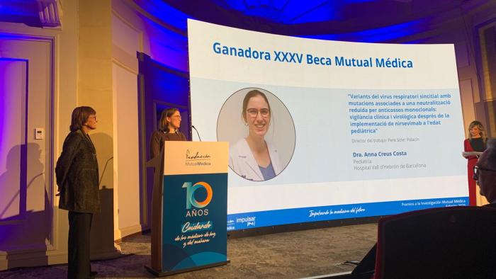 Anna Creus premi Mutual Medica
