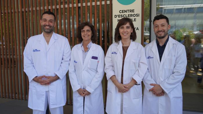Equip de Vall d'Hebron que ha participat en els estudis