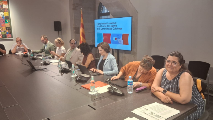 Sandra Galve a sala reunions