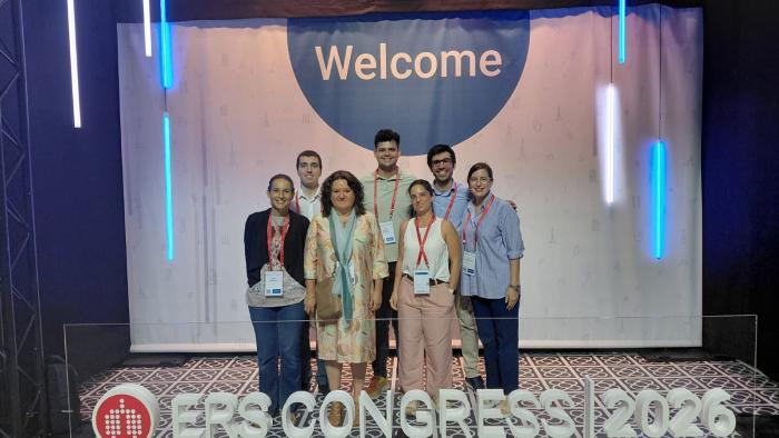 Membres del grup de Pneumologia del VHIR al congrés de la Societat Europea de Respiratori