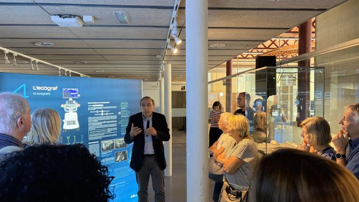 Inauguració de l'exposició ‘Ultrasons: de la natura a la medicina’ 