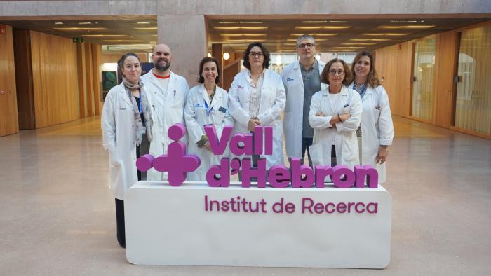 Equip de Vall d'Hebron que ha liderat l'estudi