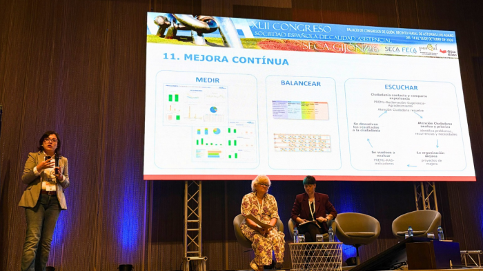 Marta Aguayo al Congrés de la SECA