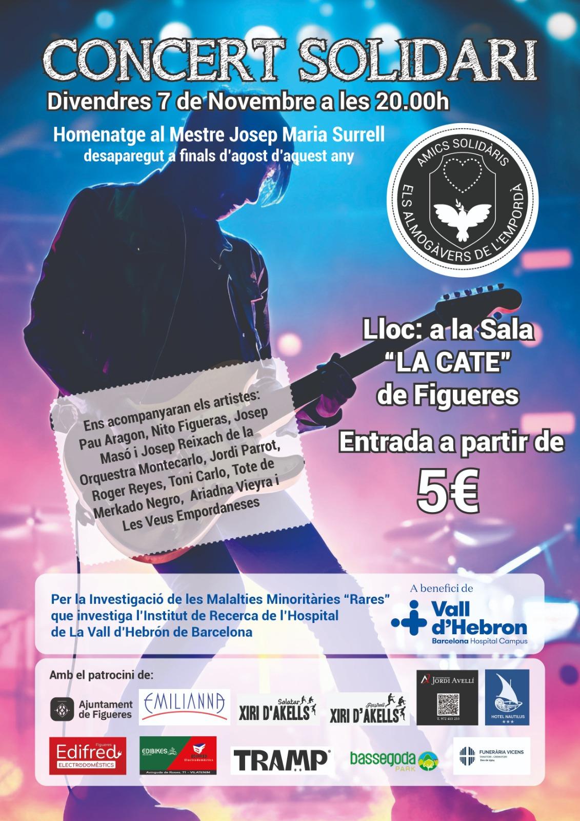 Concert solidari Associació Almogàvers de l'Empordà