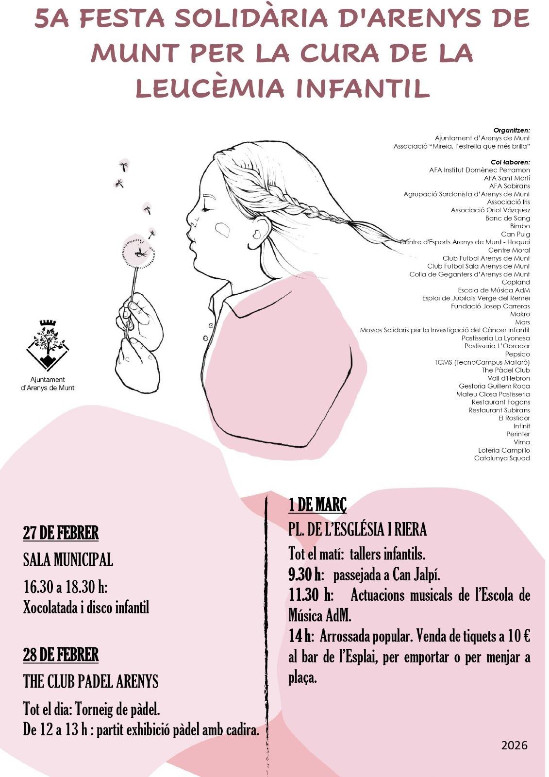 Festa solidaria Mireia l'estrella que més brilla