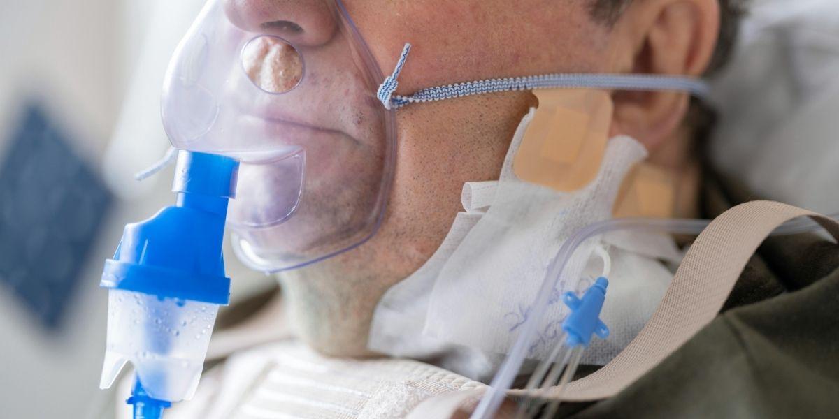 Pacient amb una malaltia pulmonar